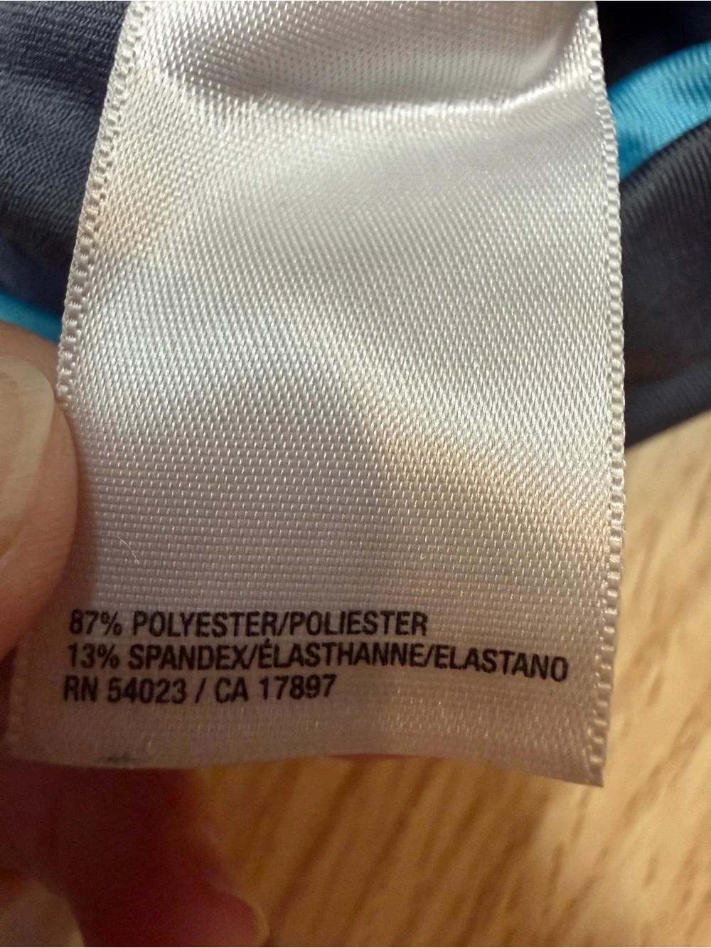 Old Navy Active Girls XS Gray Blue Athletic Performance Leggings Ruched Waist